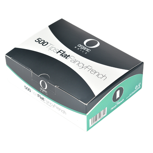 [ON03641] Tip Flat Fancy French Caja C/500 Surtido